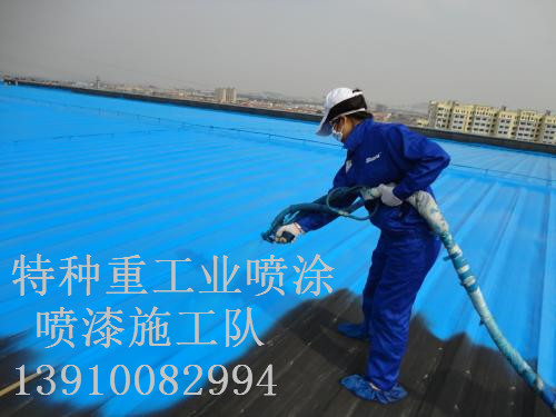 九湖镇包括彩钢瓦喷漆翻新（